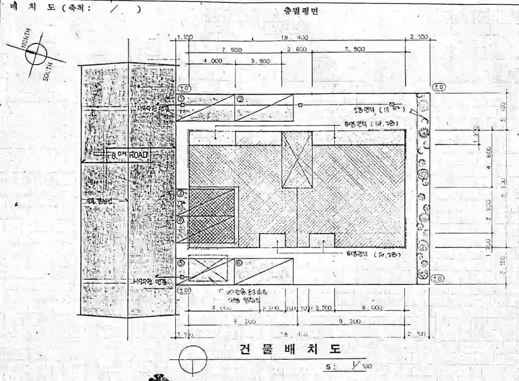 국신빌라 배치도 이미지